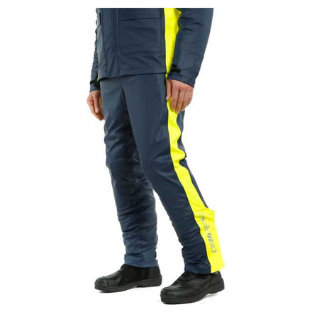 Dainese Storm 2 Unisex regenbroek, Zwart-Geel (4 van 7)