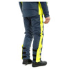 Dainese Storm 2 Unisex regenbroek, Zwart-Geel (Afbeelding 5 van 7)