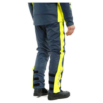 Dainese Storm 2 Unisex regenbroek, Zwart-Geel (5 van 7)