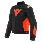 Energyca Air Tex motorjas - Zwart-Rood