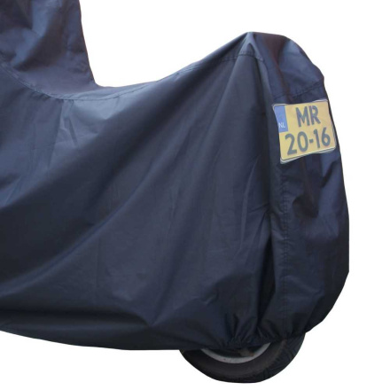 DS-COVERS Alfa Oudoor Kenteken hoes met topkoffer - Zwart