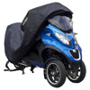 DS Covers DS-COVERS Alfa Outdoor Motorhoes 3W, Zwart (Afbeelding 2 van 3)