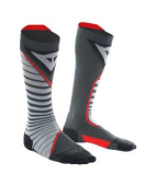 Thermo Long Socks - Zwart-Rood