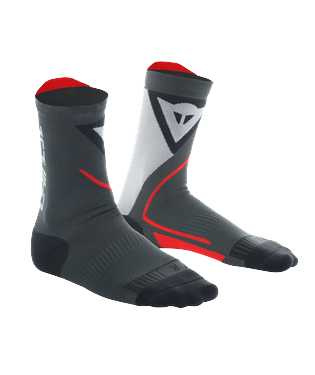 Dainese Thermo Mid Socks, Zwart-Rood (1 van 1)