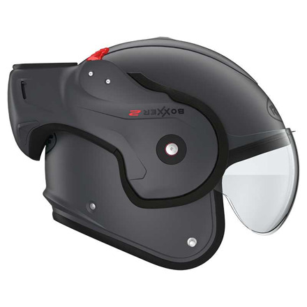 Roof RO9 Boxxer 2 Systeemhelm, Antraciet (12 van 15)