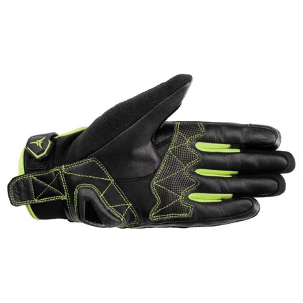 SECA X-STRETCH motorhandschoenen, Zwart-Fluor (2 van 3)