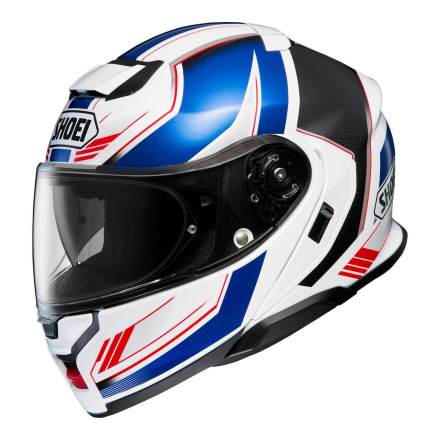 Shoei Neotec 3 GRASP Systeemhelm, Wit-Blauw-Zwart (1 van 1)