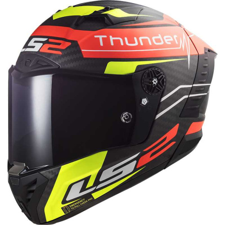 FF805 THUNDER C GP AERO Integraalhelm - Geel