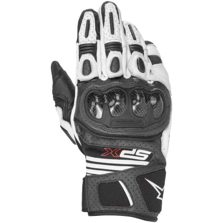 SP X Air Carbon V2 Motorhandschoenen - Zwart-Wit