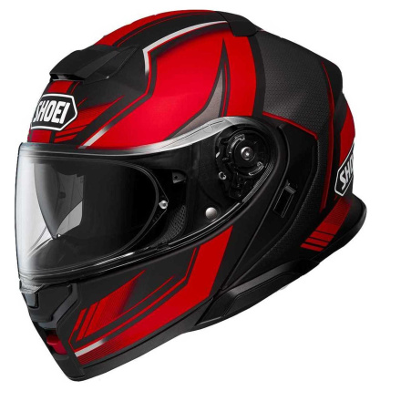 Shoei Neotec 3 GRASP Systeemhelm, Mat Zwart-Rood (1 van 1)