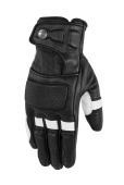 Calvin Motorhandschoenen - Zwart-Wit