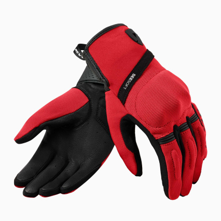 Mosca 2 Ladies Motorhandschoenen - Rood-Zwart