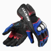 REV'IT! Xena 4 Ladies Motorhandschoenen, Zwart-Blauw (Afbeelding 1 van 2)