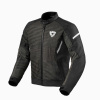 REV'IT! Jacket Torque 2 H2O, Zwart-Wit (Afbeelding 1 van 2)