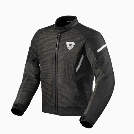 REV'IT! Jacket Torque 2 H2O, Zwart-Wit (1 van 2)