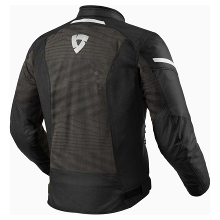 REV'IT! Jacket Torque 2 H2O, Zwart-Wit (2 van 2)