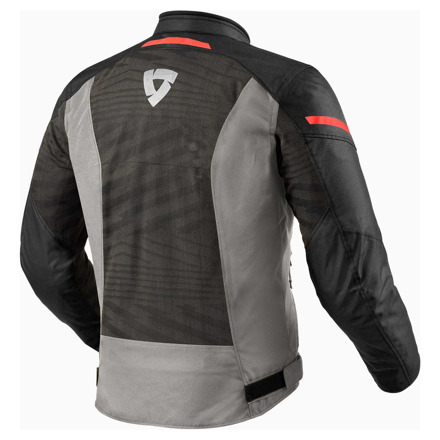 REV'IT! Jacket Torque 2 H2O, Grijs-Rood (2 van 2)