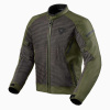 REV'IT! Jacket Torque 2 H2O, Zwart-Donkergroen (Afbeelding 1 van 2)