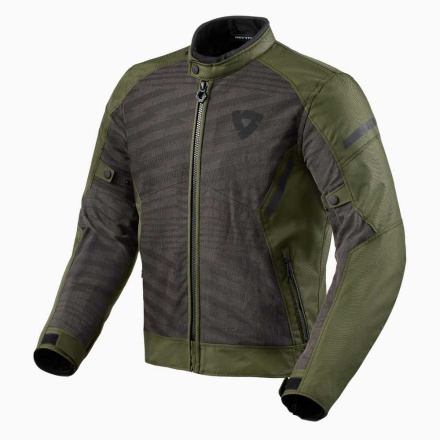 REV'IT! Jacket Torque 2 H2O, Zwart-Donkergroen (1 van 2)