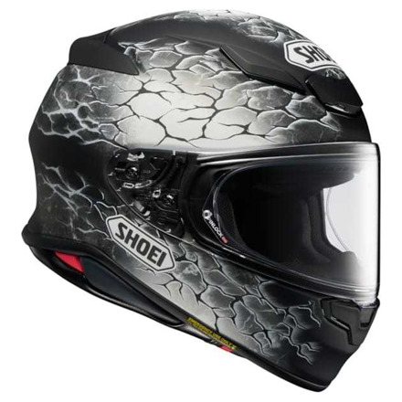 Shoei NXR2 Gleam Integraalhelm, Zwart-Wit-Grijs (2 van 4)