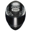 Shoei NXR2 Gleam Integraalhelm, Zwart-Wit-Grijs (Afbeelding 4 van 4)