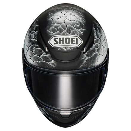 Shoei NXR2 Gleam Integraalhelm, Zwart-Wit-Grijs (4 van 4)