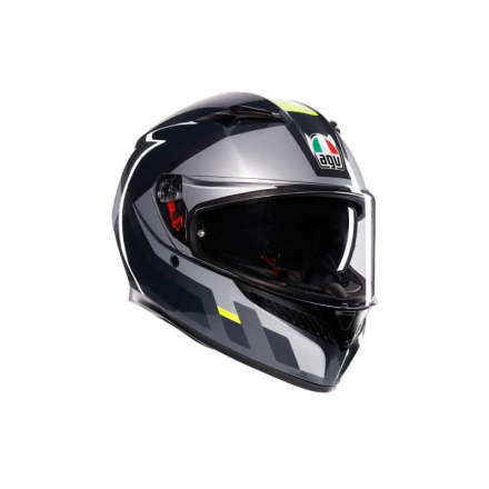 K3 E2206 Shade Integraalhelm - Grijs-Fluor