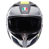 AGV K3 E2206 Shade Integraalhelm, Grijs-Fluor (Afbeelding 4 van 8)