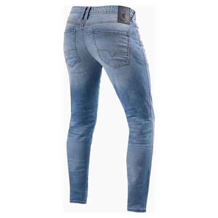 REV'IT! Piston 2 SK Motorjeans, Licht Blauw (2 van 2)