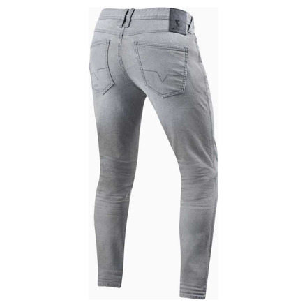 REV'IT! Piston 2 SK Motorjeans, Licht Grijs (2 van 2)