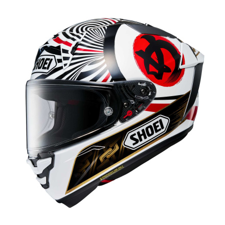 X-SPR Pro Marquez Integraalhelm - Wit-Zwart