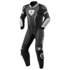 REV'IT! One Piece Suit Argon, Zwart-Wit (Afbeelding 1 van 2)