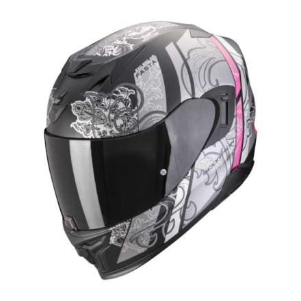 EXO-520 EVO AIR FASTA Integraalhelm - Mat Zwart-Zilver