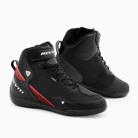 REV'IT! G-Force 2 H2O Motorschoenen, Zwart-Rood (1 van 1)