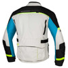 SECA Compass Motorjas, Wit-Zwart-Blauw (Afbeelding 2 van 2)