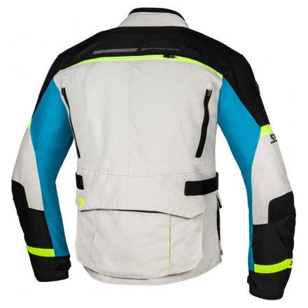 SECA Compass Motorjas, Wit-Zwart-Blauw (2 van 2)