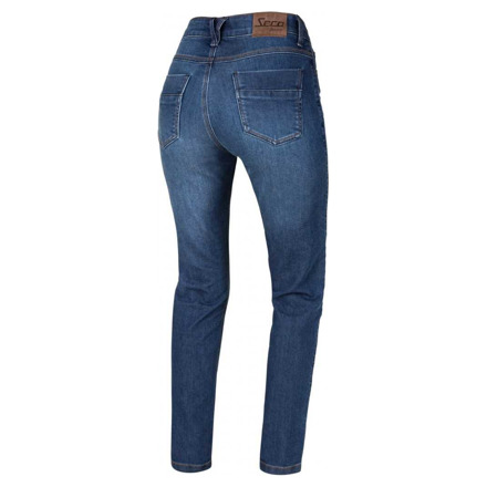 SECA Delta One Lady Motorjeans, Blauw (2 van 2)