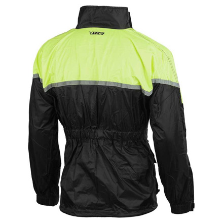 SECA Seca Rain Regenjas, Zwart-Fluor (2 van 4)