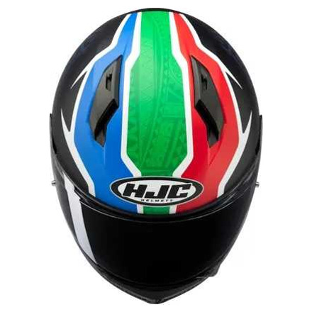 HJC C10 Brad Binder 33 Integraalhelm, Zwart-Groen (4 van 4)