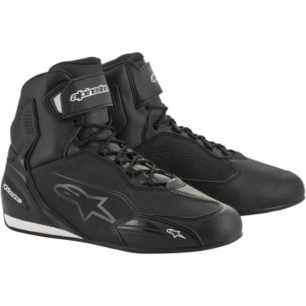 Alpinestars Faster-3 Motorschoenen, Zwart-Zwart (1 van 1)