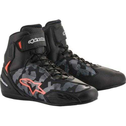 Alpinestars Faster-3 Motorschoenen, Zwart (print) (1 van 1)