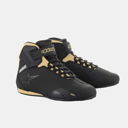 Alpinestars Stella Sektor Motorschoenen, Zwart-Champagne (1 van 1)