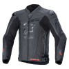 GP Plus R V4 Rideknit Leren Motorjas - Zwart