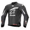 GP Plus R V4 Rideknit Leren Motorjas - Zwart-Wit