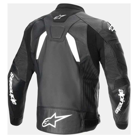 Alpinestars GP Plus R V4 Airflow Leren Motorjas, Zwart-Wit (2 van 2)