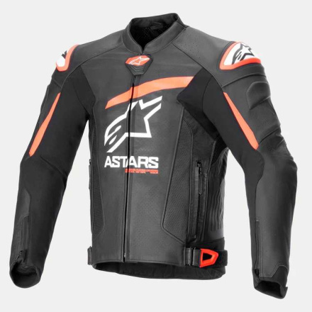 Alpinestars GP Plus R V4 Airflow Leren Motorjas, Zwart-Rood (1 van 2)