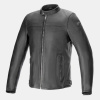 Alpinestars Blacktrack Leren Motorjas, Zwart (Afbeelding 1 van 2)