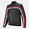 Alpinestars Dyno Leren Motorjas, Zwart-Rood (Afbeelding 1 van 2)