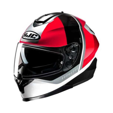 HJC C70N Alia Integraalhelm, Zwart-Rood (1 van 1)