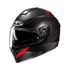 C70N Sway Integraalhelm - Grijs-Rood